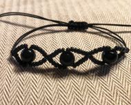 Bransoletka z kamieni Black stone