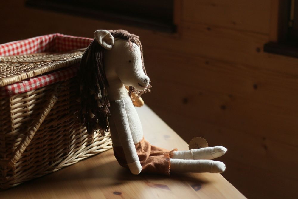 Koń przytulanka konik maskotka
