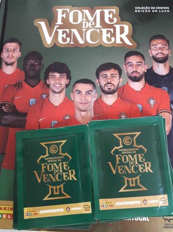 Cromos Fome de Vencer 2021 e 2018 - Continente Panini