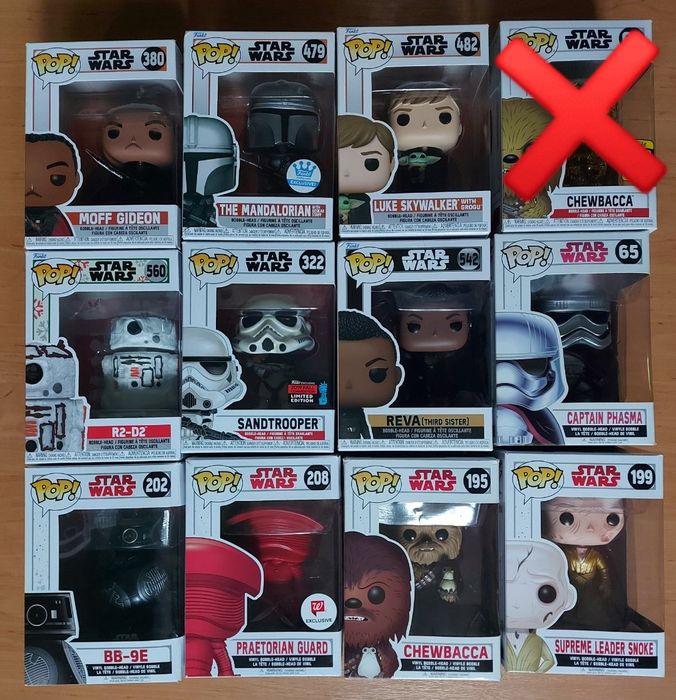 Funko Pop / Kolekcja / Star Wars / Gwiezdne Wojny