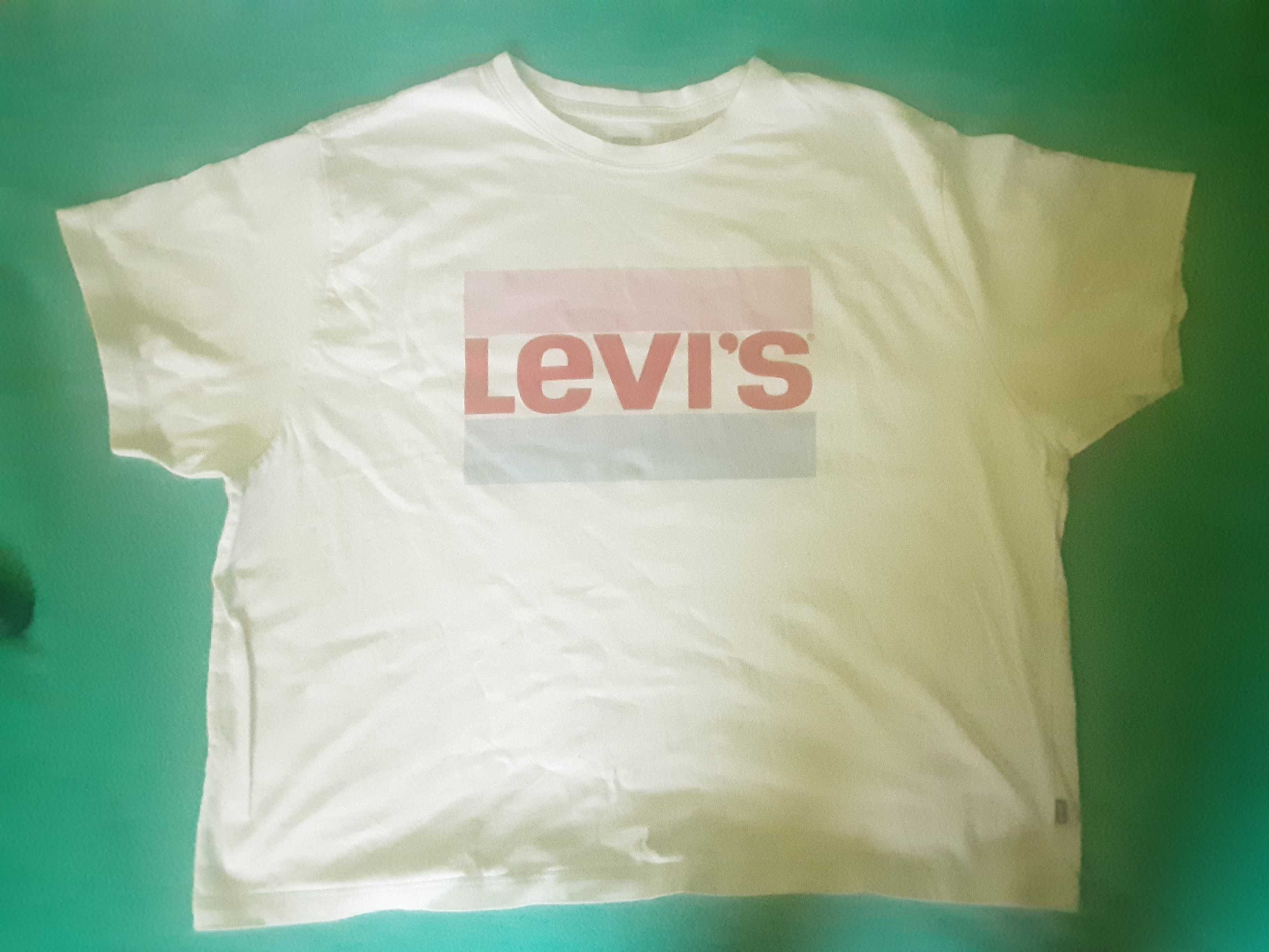 Levi's -NOWY T-shirt, rozmiar M (krótka-27 cm od pachy do doln. kraw.)