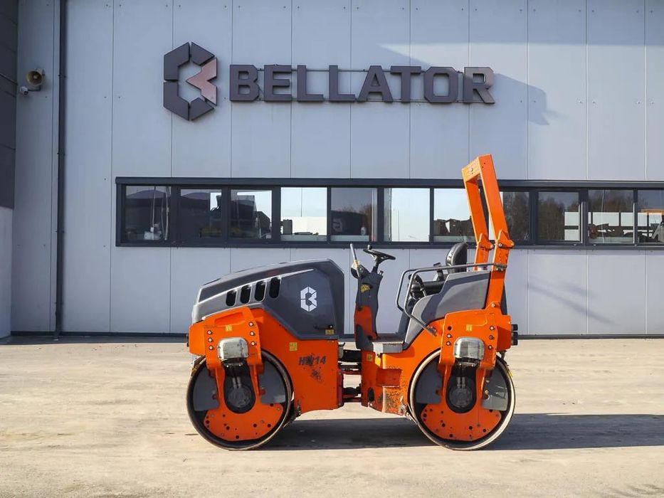 Hamm HD 14 VV  Walec stalowy 4.4 tony, wynajem, niski przebieg, diler TESAB i CAMS