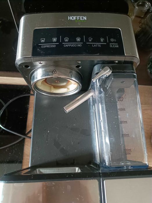 Ekspres ciśnieniowy Hoffen Food Expert ze spieniaczem do mleka