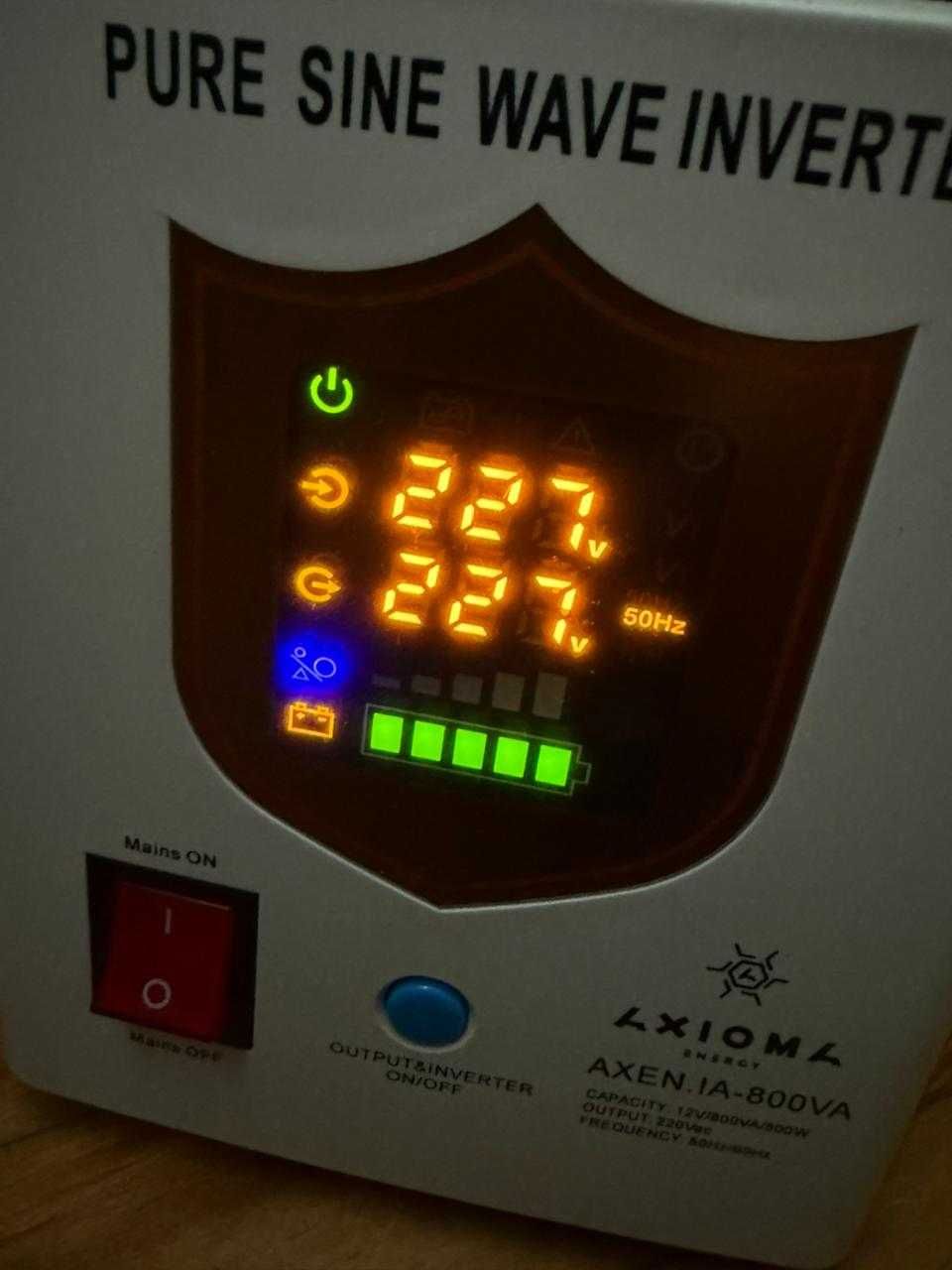 кмп. інвертор  AXEN.IA-800 + акумулятор ALTEK ABT-100-12-GEL