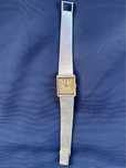 Zegarek damski Omega, srebrna bransoletka, vintage