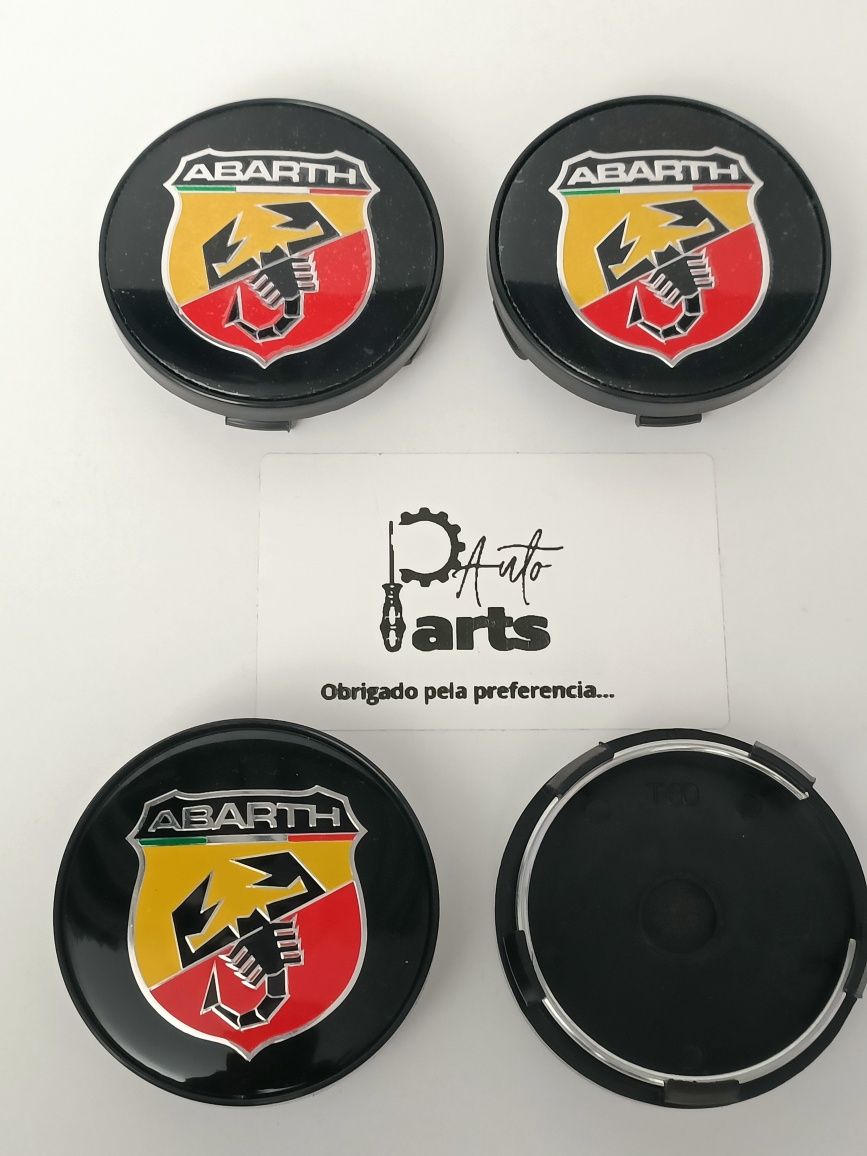 Centros de jante Fiat/Abarth 56m/60mm/65mm/68mm