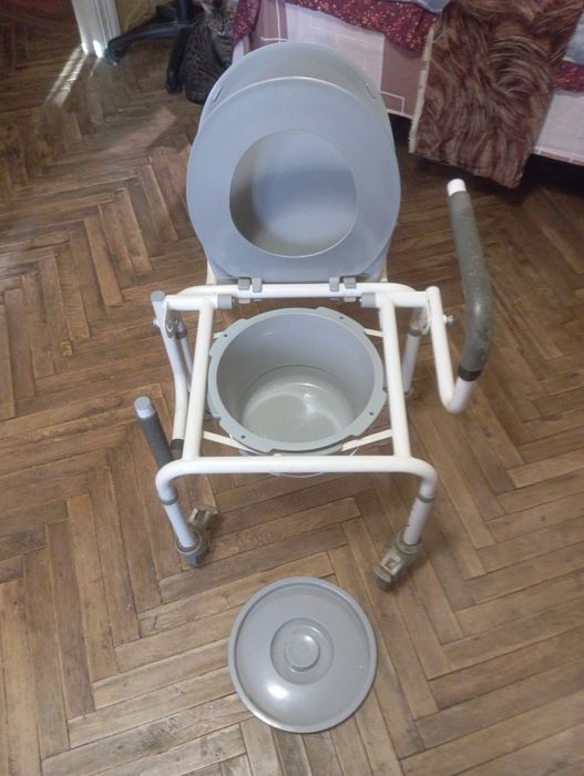 Кресло-туалет з откидним сидінням ,(Італія).