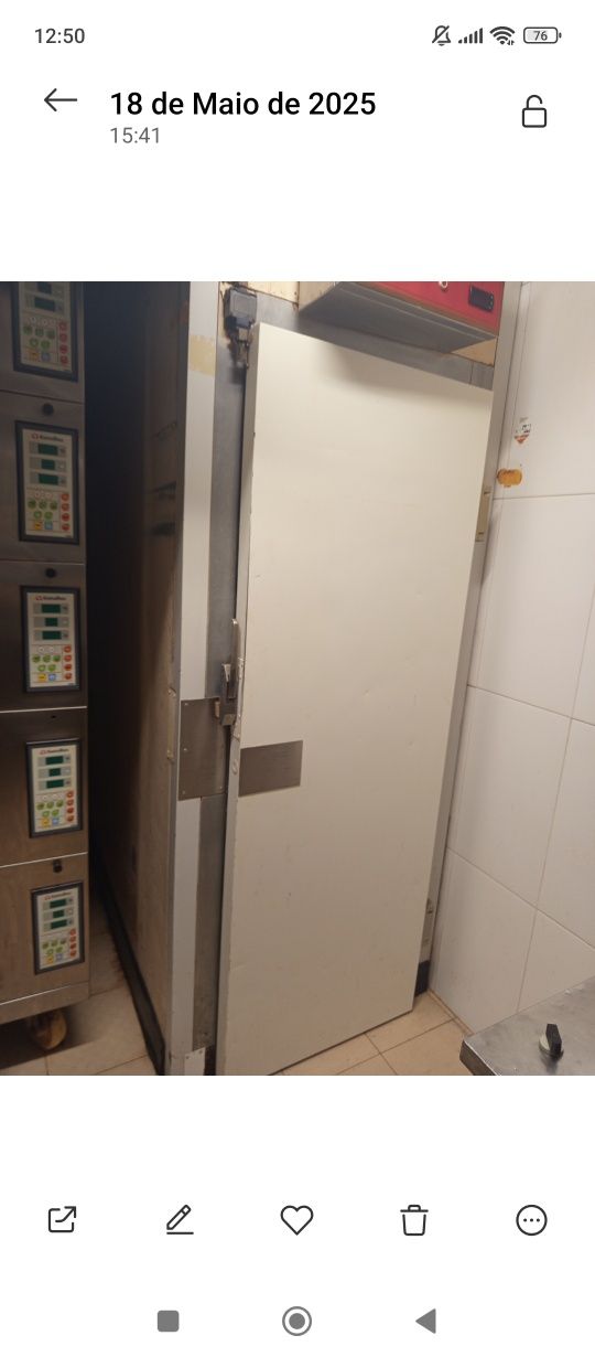 Câmera fermentação