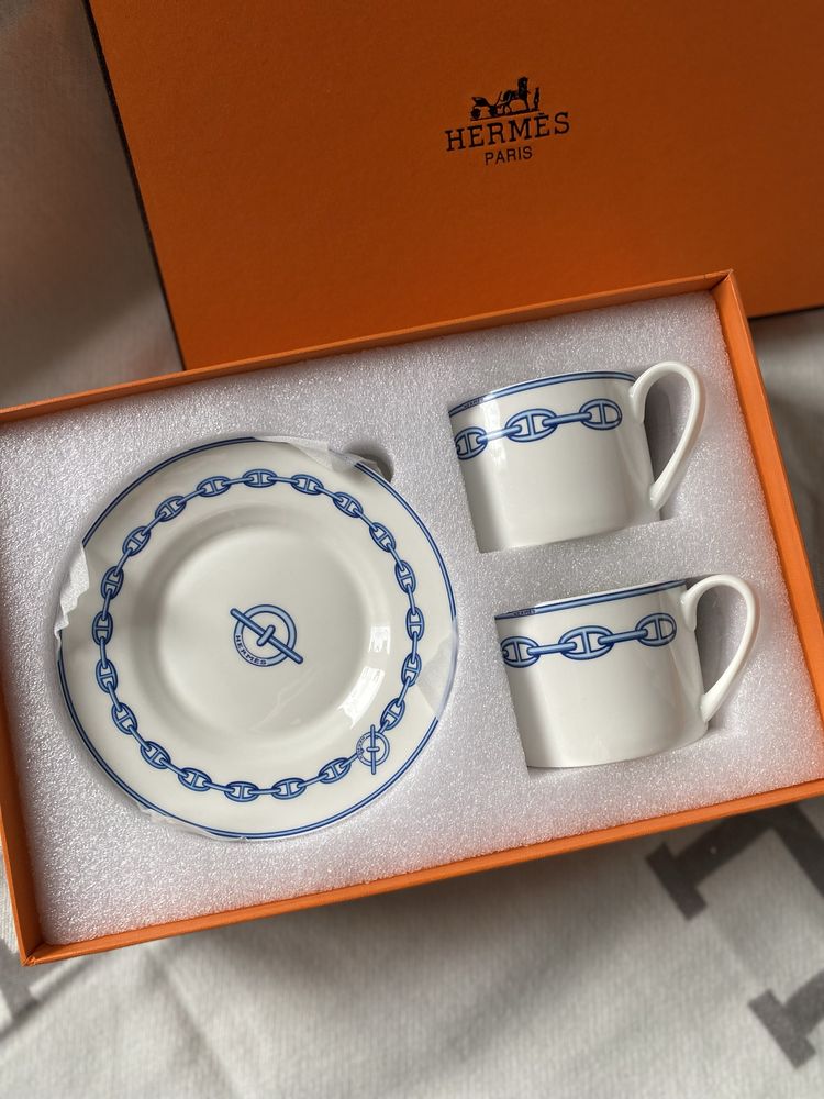 Набір Hermes Chaine d'Ancre для чаю та кави
