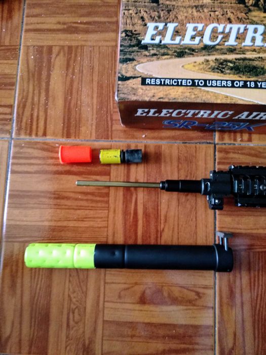 Airsoft SR25K da A&K com Upgrades