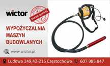 Wibrator do betonu wynajem - wypożyczalnia Częstochowa