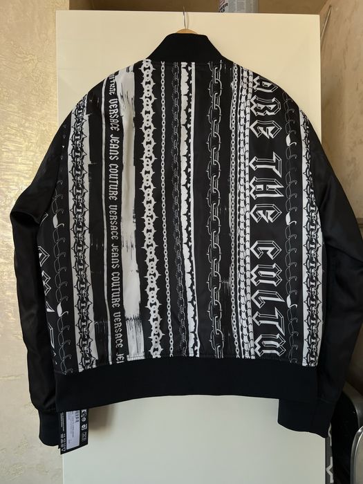 Продам чоловічу куртку бомбер Versace 52 р Оригінал L-XL