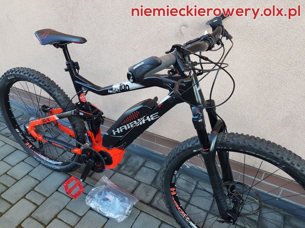 Rower elektryczny górski MTB HAIBIKE FULLNINE koła 29 full deore XT