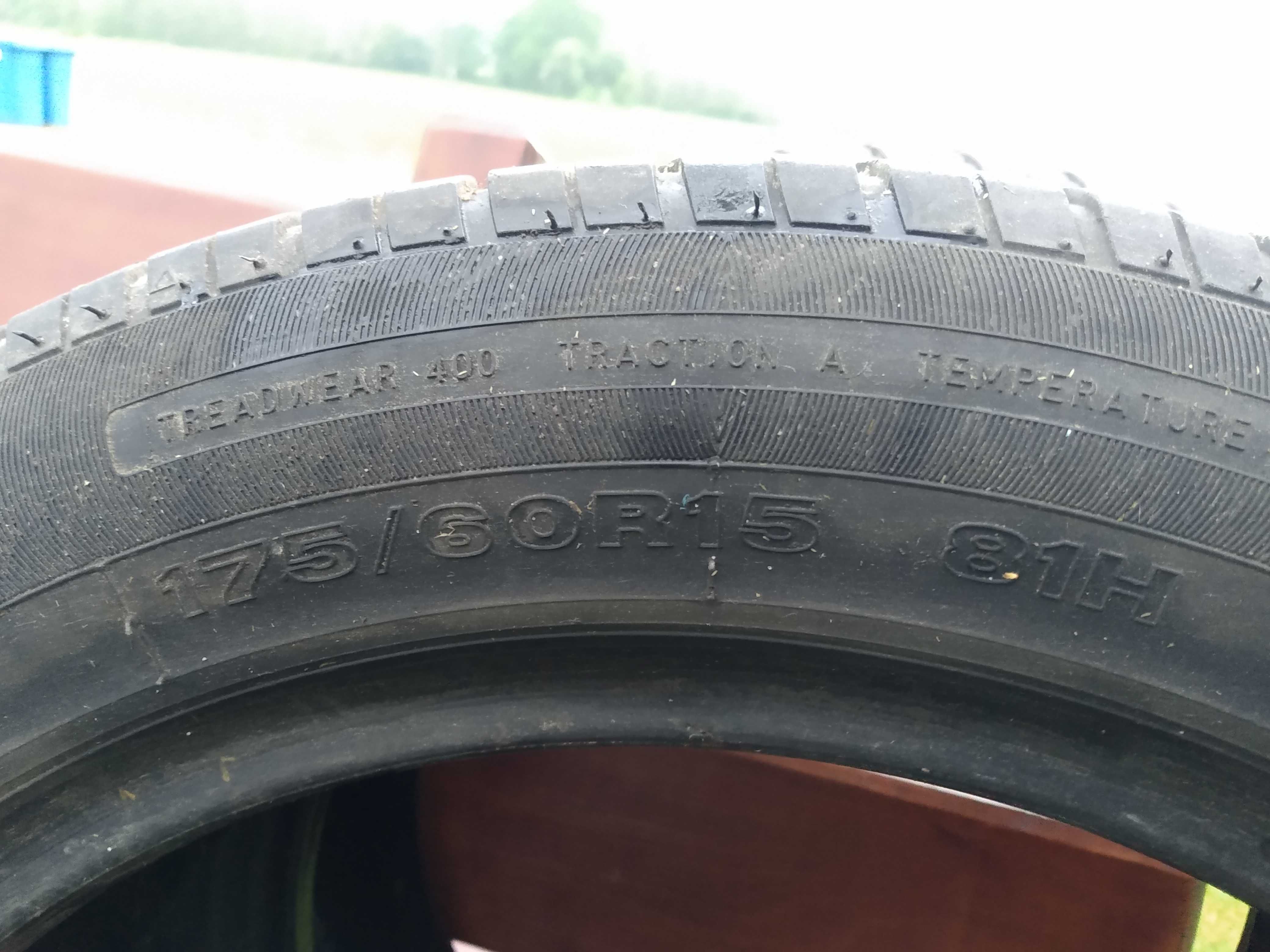 *Opony letnie 175/60r.15 *Mirage MR-162 * 2017 rok *