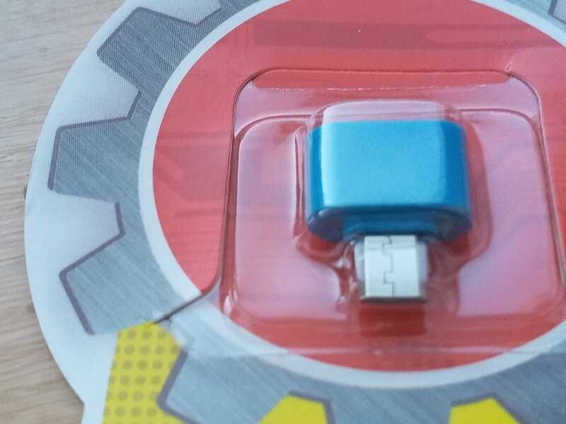Адаптер переходник коннектор OTG micro USB – USB