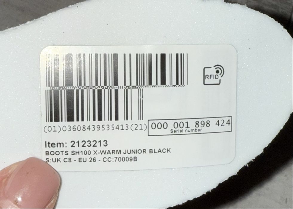 Зимові чобітки Quechua , 26 розмір, дитяче взуття, термовзуття