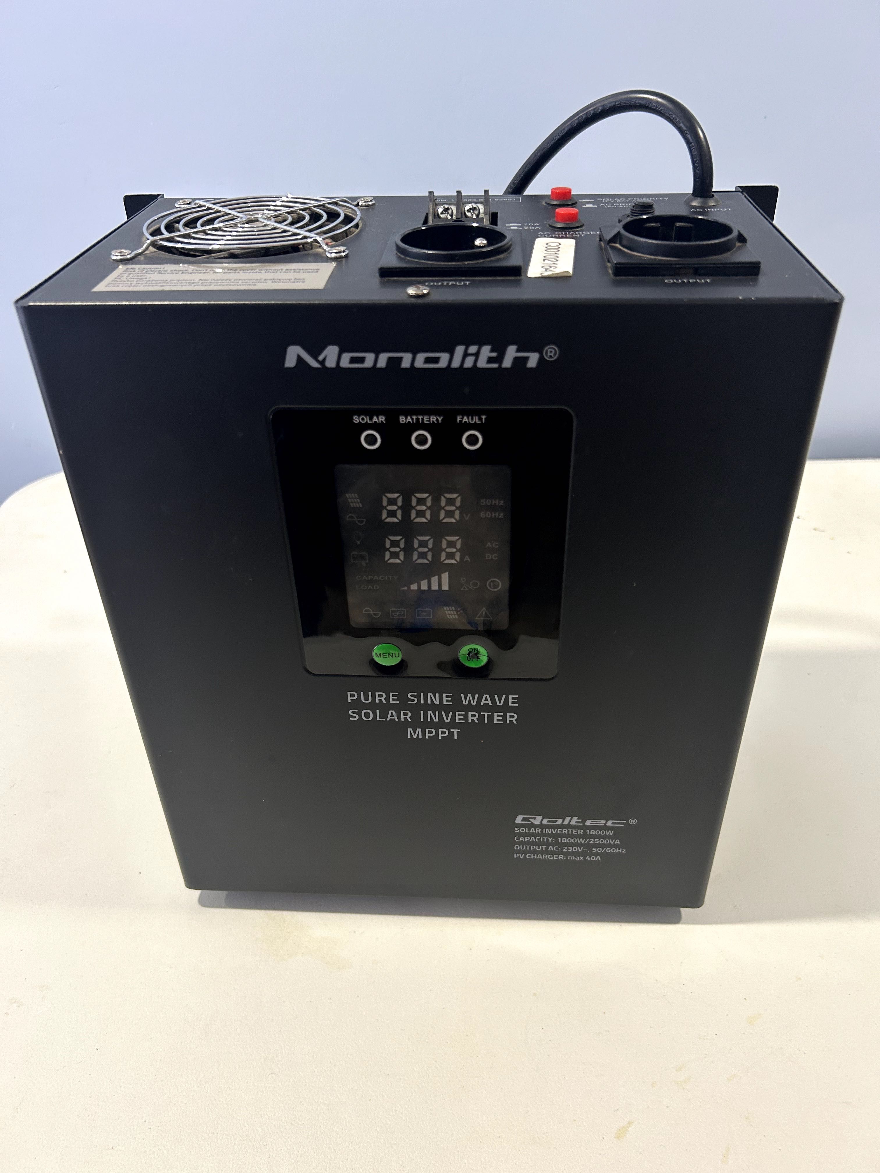 Інвертор Monolith Volt Polska SINUS PRO 2500 W 24/230V 1800/2500W ДБЖ