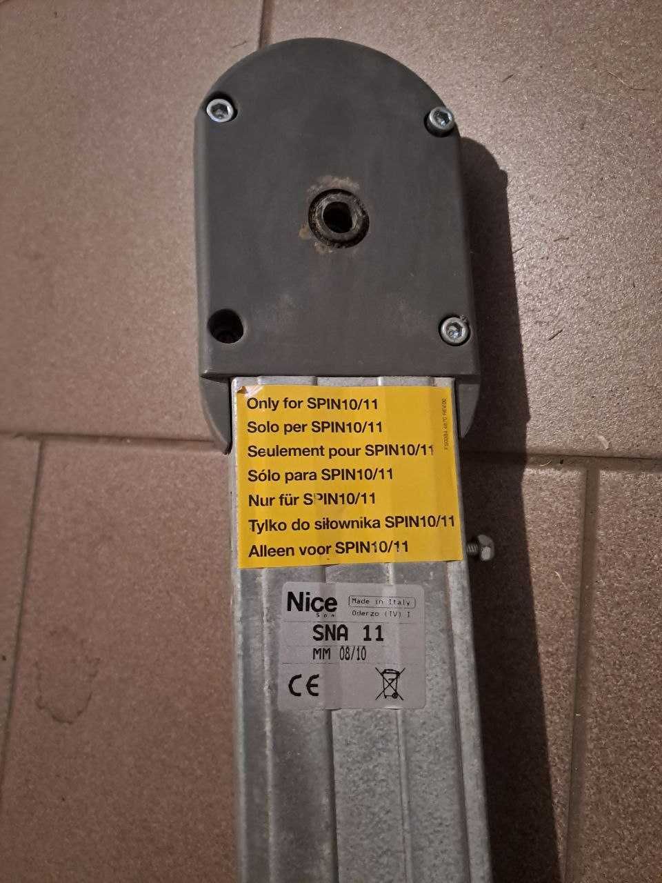 Napęd Nice Spin11 (SN6011), uszkodzony