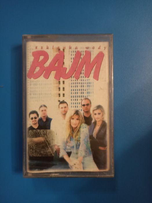 Bajm szklanka wody kaseta audio