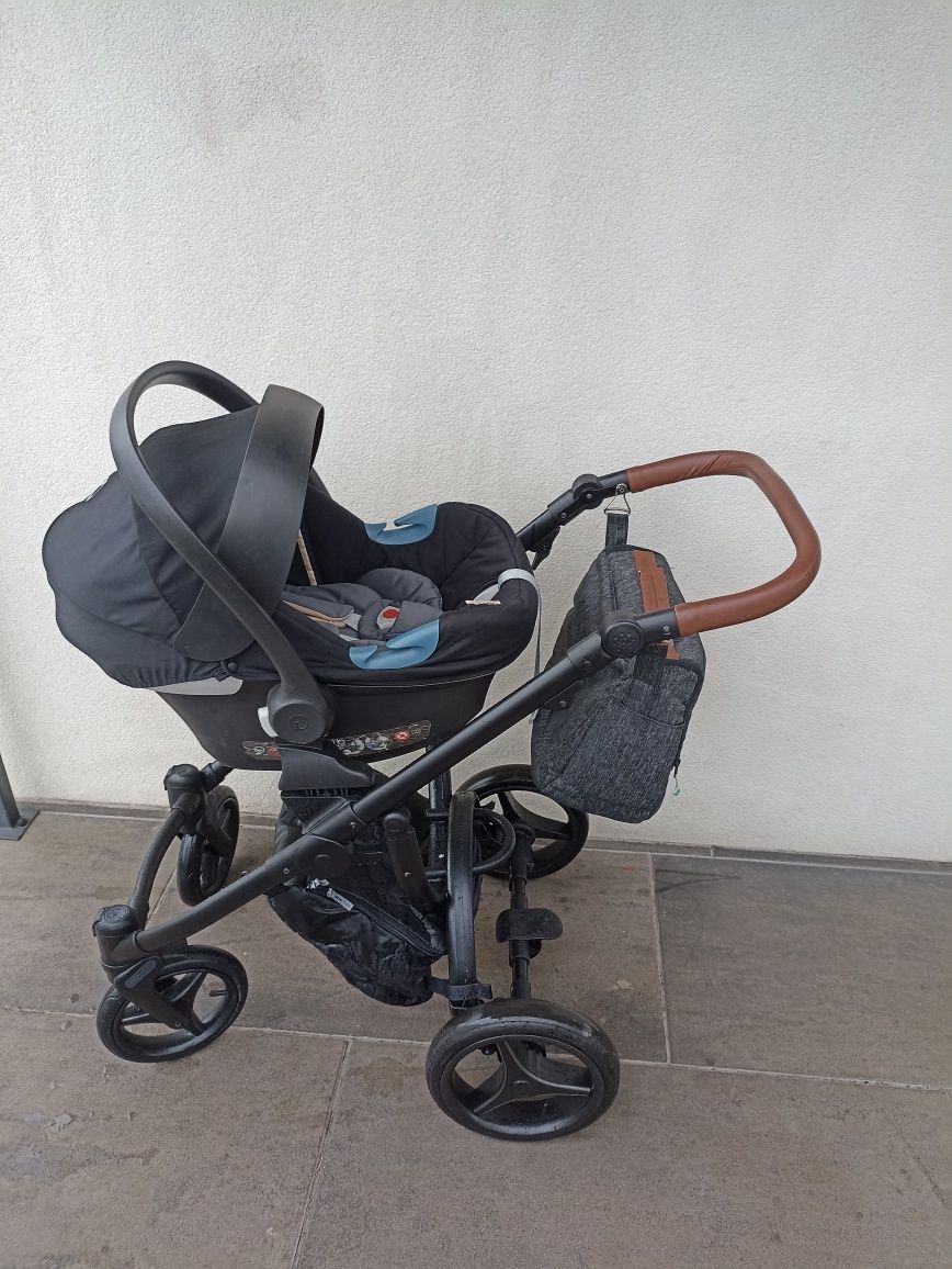 Wózek 3/1,4/1 Bebetto Luca pro z fotelikiem cybex