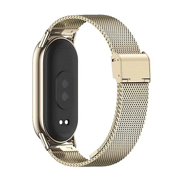 Pasek Tech-Protect MilaneseBand na Xiaomi Smart Band 8 / 8 NFC - beżow