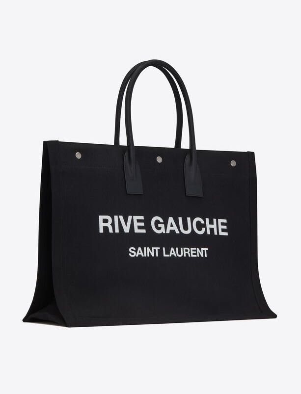 Tote bag estilo YSL Rive Gauche