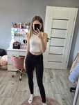 Czarne skinny jeans z wysokim stanem