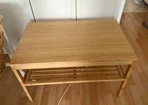Okazja! STOLIK BAMBUSOWY ławeczka IKEA Ragrund
