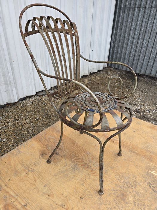 Krzeseło ogrodowe  prl