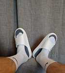 Nike white socks