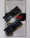 Оперативна память Kingston Fury SODIMM DDR4 2x8 3200