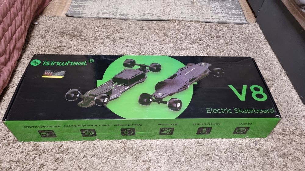 Електроскейт Isinwheel V8 (новий, пробіг 21км)
 
V8
 
Electric
 
Skate
