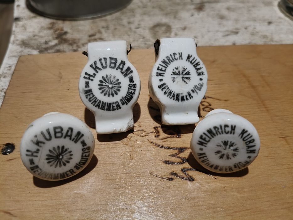 Neuhammer Heinrich Kuban zestaw 4 różnych sztuk