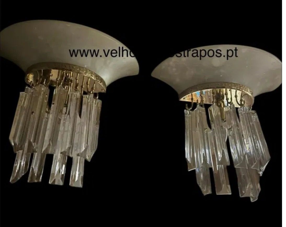 Enorme Lustre (Totalmente em cristal)
