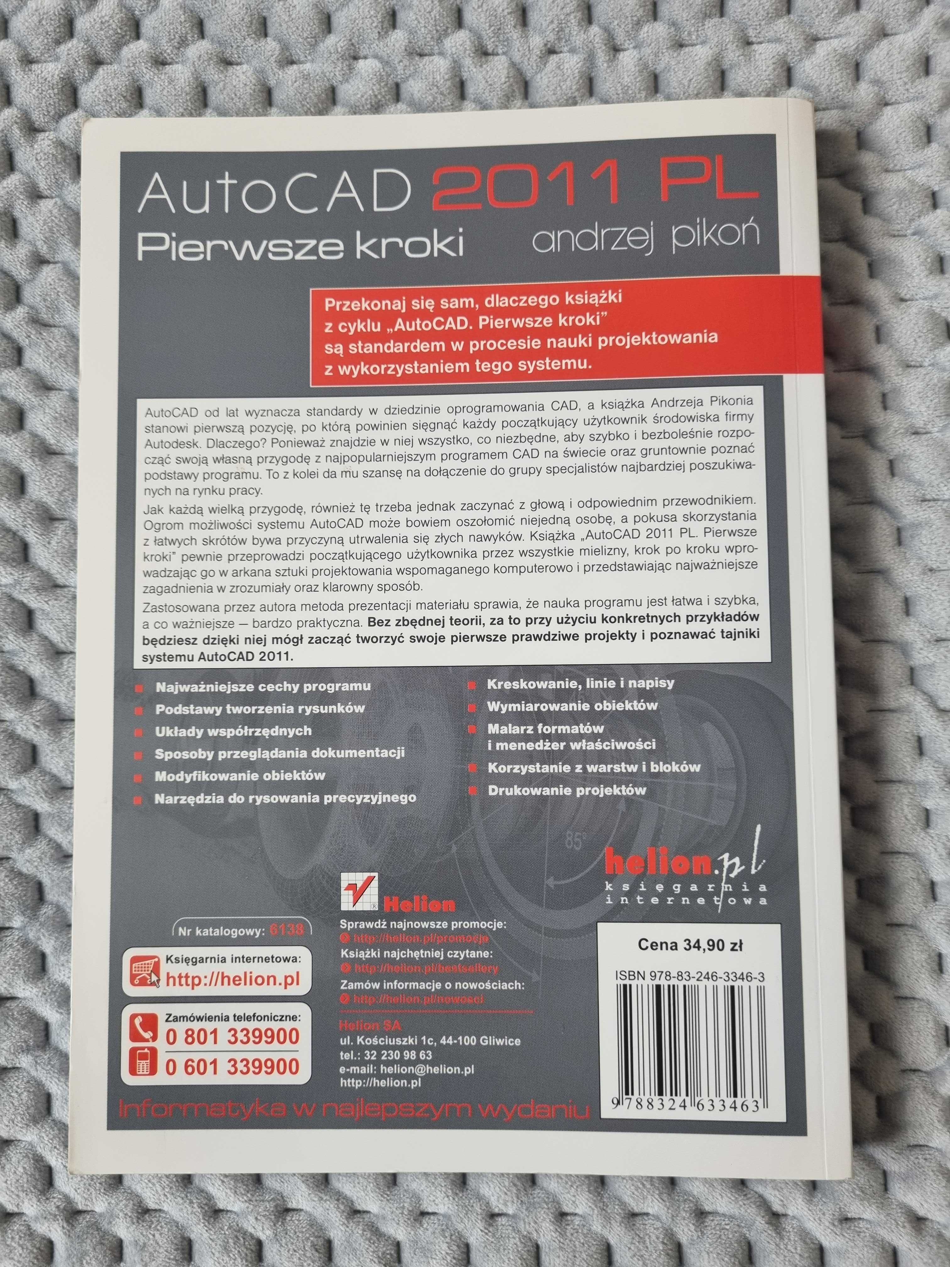 AutoCAD 2011 PL pierwsze kroki