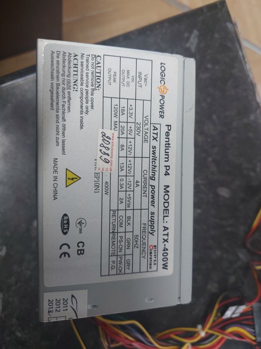 Продам блок питания ATX-400w
