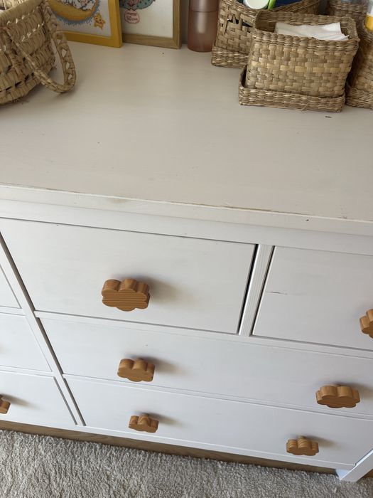 Comoda branca 8 gavetas Ikea