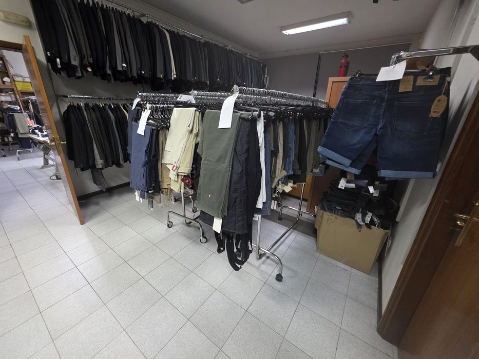 lote de roupa de homem