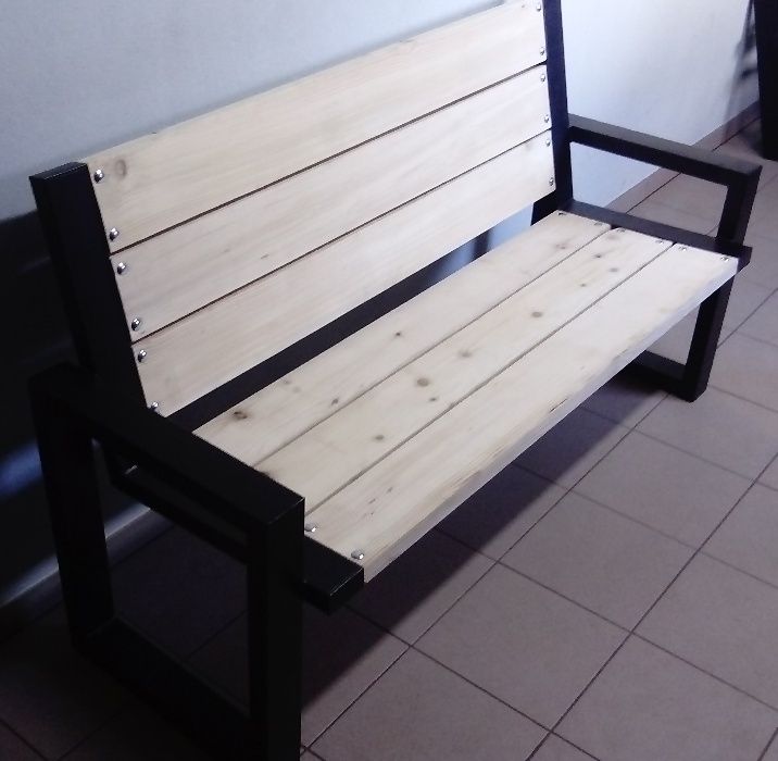 Nowoczesna ławka ogrodowa,parkowa,miejska,meble ogrodowe
