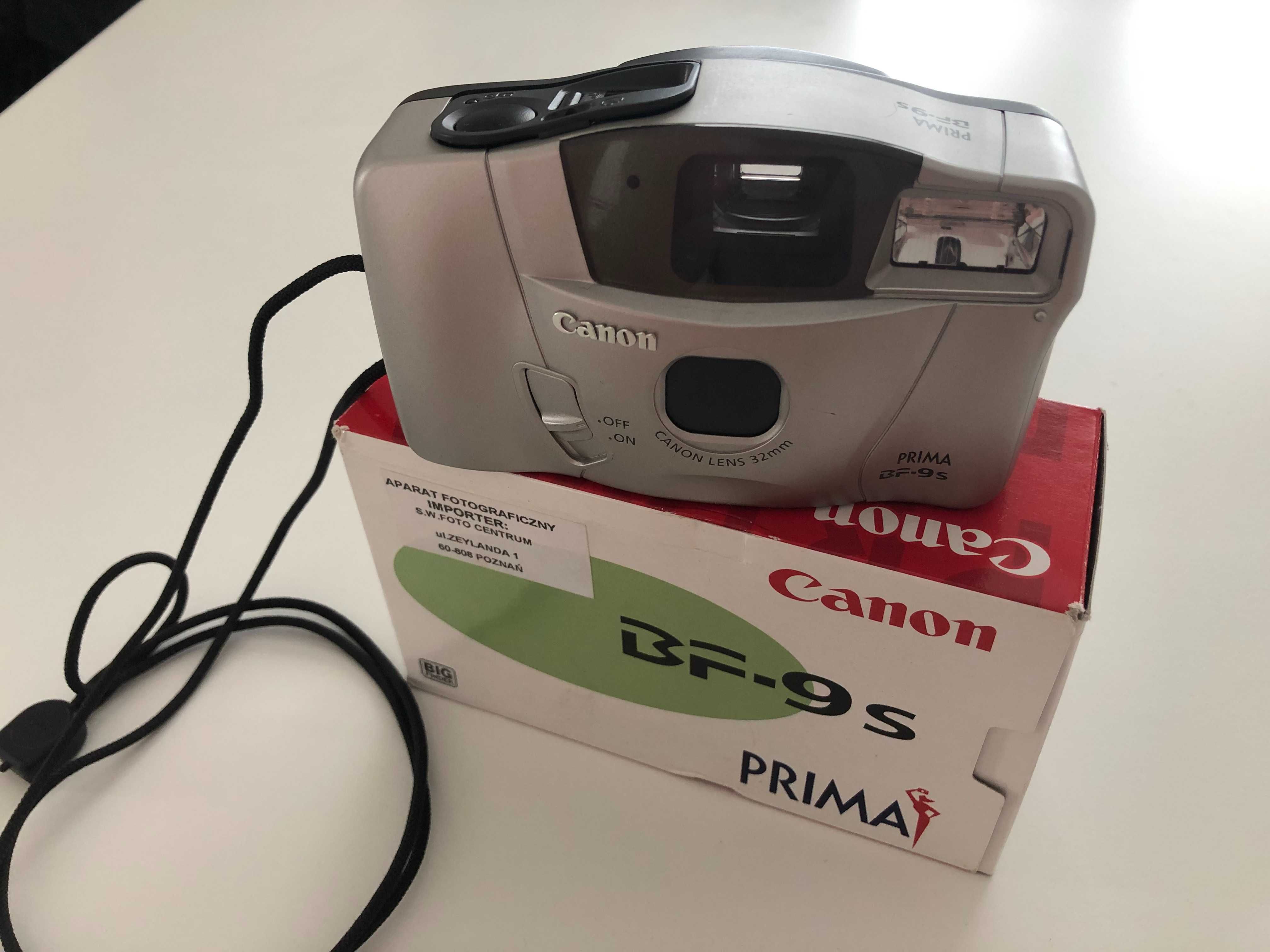 Aparat Fotograficzny CANON Prima BF-9s Stan kolekcjonerski