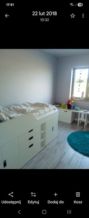 Meble do pokoju dziecięcego IKEA STUVA/SMASTAD