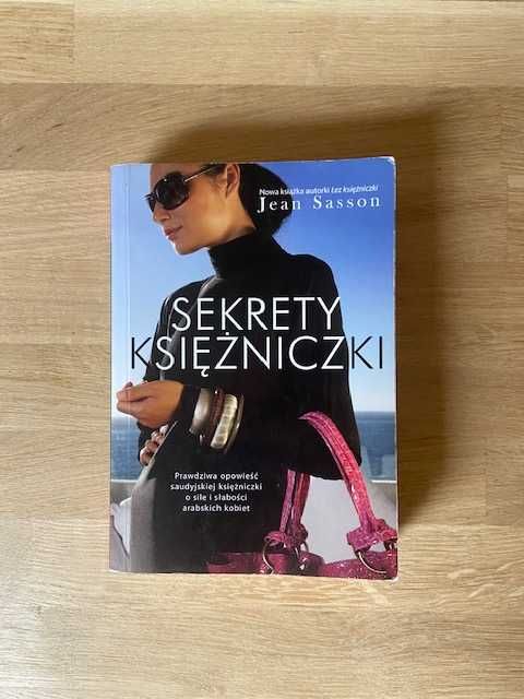 książka ,,Sekrety Księżniczki'' Jean Sasson