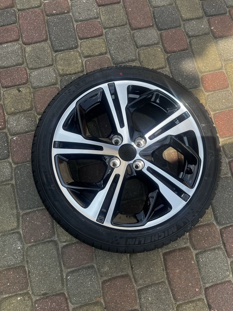 Felga 17 4x108 z opona Michelin 17 205/45