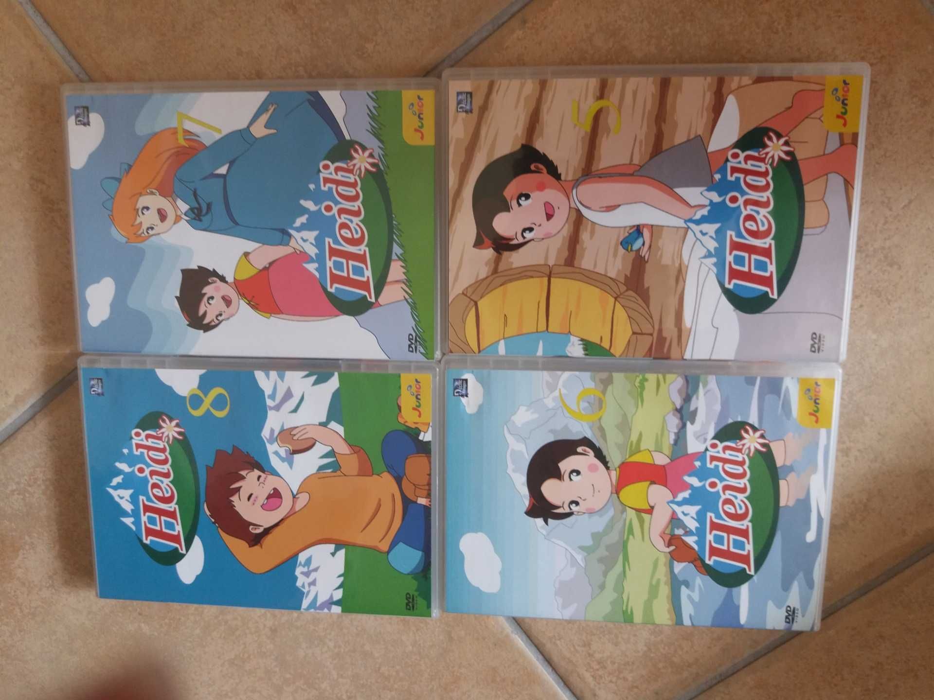 DVDs da Heidi em francês.