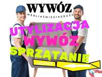 SPRZĄTANIE MIESZKAŃ wywóz gruzu wywóz mebli wywóz śmieci skuwanie