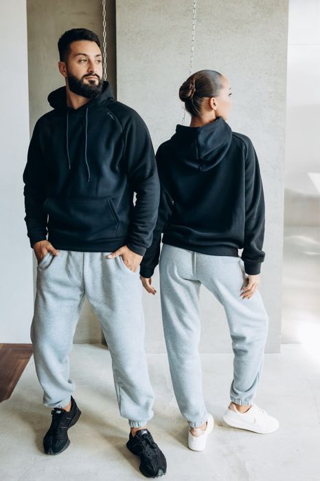 Худі на флісі чоловічі та жіночі S–4XL