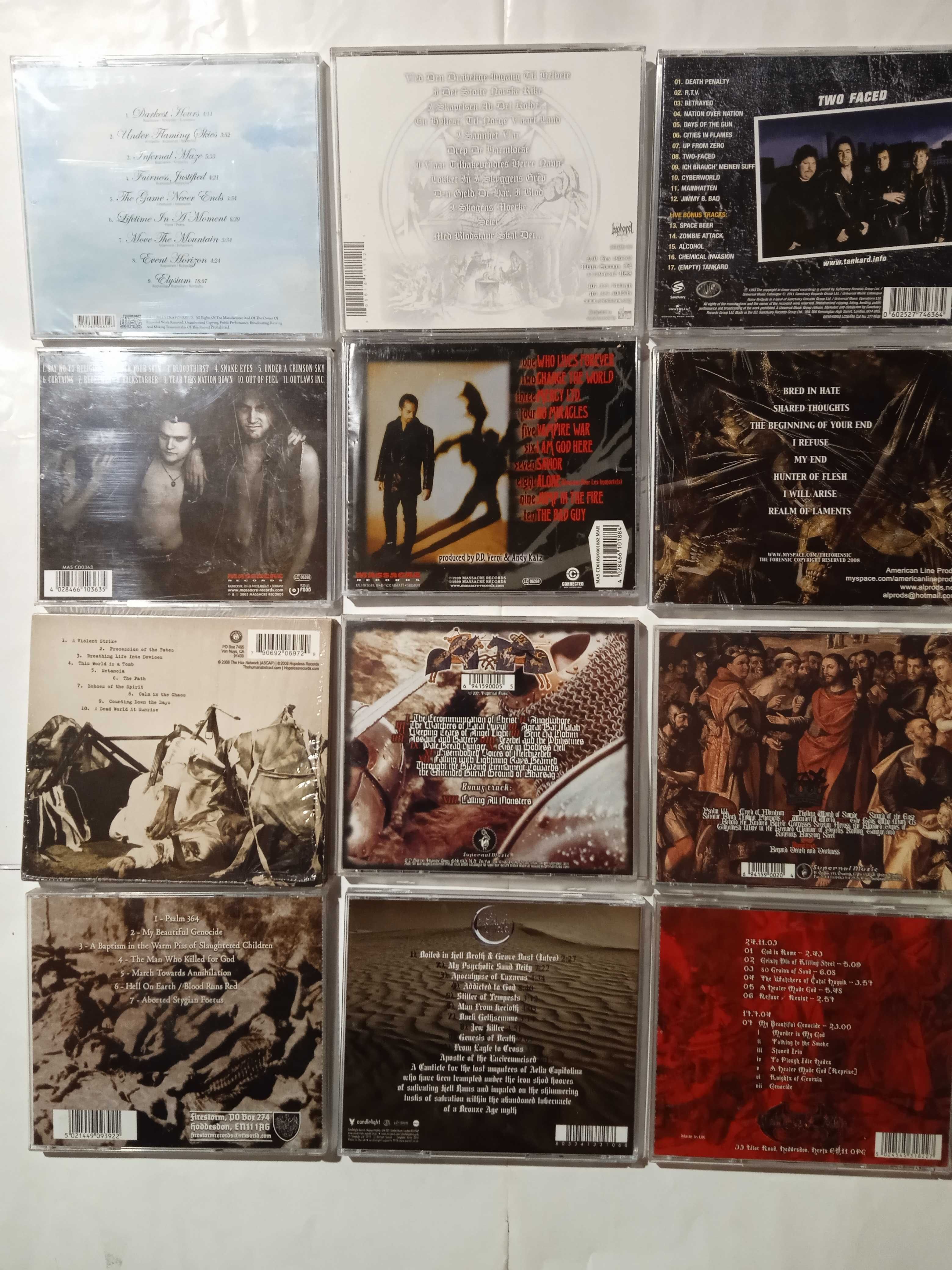Продам фірмові CD Necrosanct, Nifelheim, Pentagram, Sacred Reich