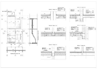 Projekty, rysunki techniczne, budownictwo, architektura, Autocad 2D