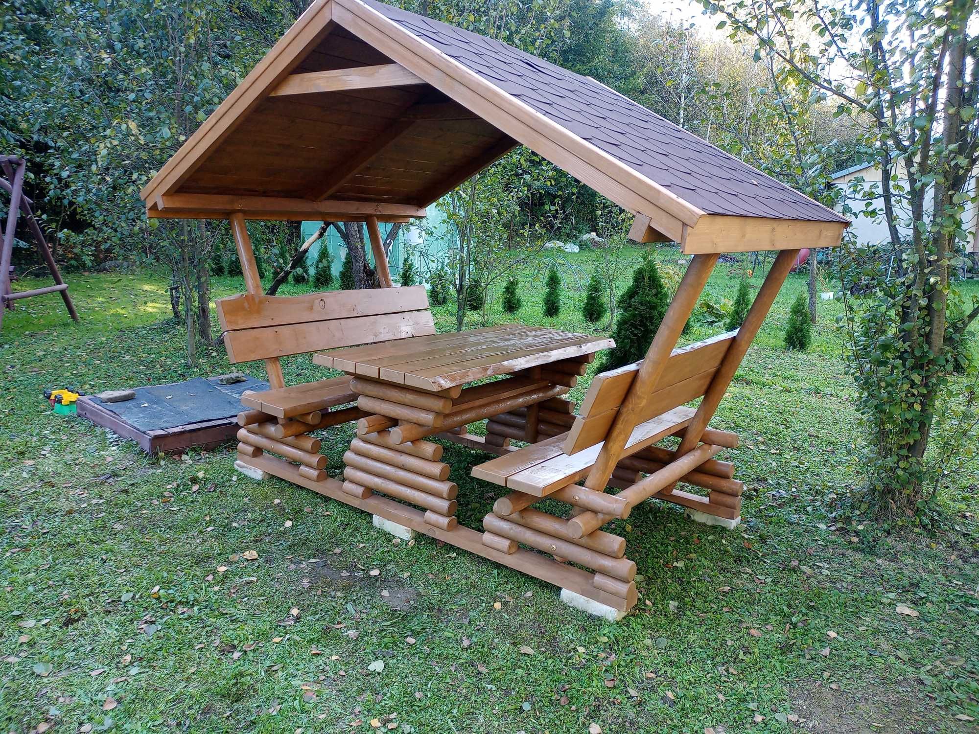 Altanka ogrodowa szałas altanka drewniana meble ogrodowe TRANSPORT