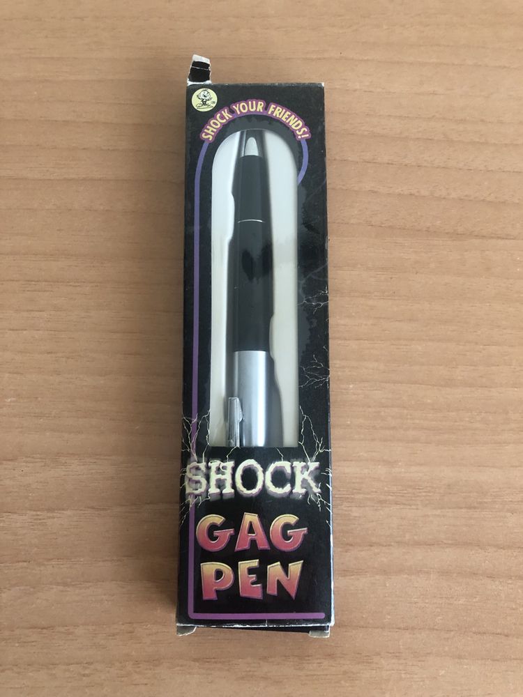 Caneta que dá choque